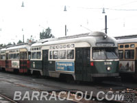 MBTA 3308 - 1951 Pullman-Standard Picture-Window PCC - Green Line