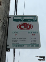 CTD Bus Stop Sign