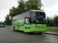 Fleur de Lys 3605 - Bloc Québécois - Media écrit et radio - 2000 Prevost H3-45 (Ex-leased TripMate Tours 118)