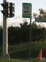 bus sign / panneau d'arrêt