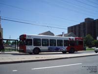 OC Transpo 4010 - 1999 Orion VI - had Automatic Passenger Counter (APC unit), Retired due to fire