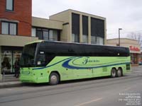 Fleur de Lys 3605 - Parti Québécois - Media écrit et radio - 2000 Prevost H3-45 (Ex-leased TripMate Tours 118)