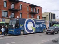 Fleur de Lys 3894 - Parti Québécois - 2000 Prevost H3-45 (ex-leased Angel Tours)