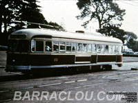San Francisco Muni 1189 PCC streetcar