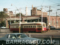Toronto Transit Commission streetcar - TTC 4332 - 1947-48 PCC (A6)