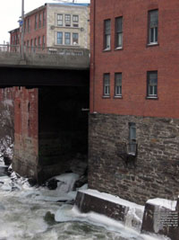 Rivière Magog River - Barrage Abénaquis Dam