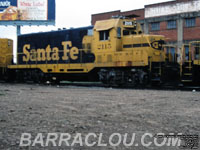 ATSF 2115 - GP7 (now BNSF 1324, nee ATSF 2794)