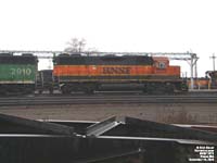 BNSF 2372 - GP38-2 (ex-BN 2151, nee FW&D 2151)
