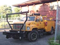 Réseau CP Rail - GMC MOW truck