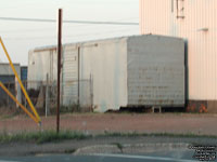 Storage boxcar in Campbellton, NB