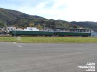 Oregon Coast Scenic Railroad - POTB 0100 & POTB 0200 (ex-CBQ and UP flat cars)