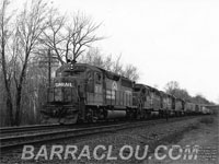 CR 3114 - GP40 (Ex-PC 3114 - To RMRX 8017) and 3057 - GP40 (Ex-PC/NYC 3057 - To RSR/BPRR 102)