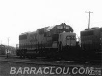 CSXT 8599 - SD50 (ex-SBD 8599)