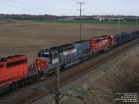NREX 6876 - SD45T-2 (ex-SP 6876, nee SP 9341)
