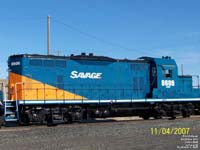 SVGX 8606 - GP7u (ex-BNSF 1330, exx-SF 2123:2,  nee ATSF 2892:1)