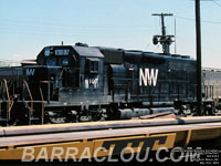 NW 6107 - SD40-2 (To NS 6107)