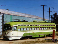 OERM - San Francisco Muni 1039 (1960's simplified livery) PCC streetcar - F Market & Wharves line