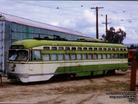 OERM - San Francisco Muni 1039 (1960's simplified livery) PCC streetcar - F Market & Wharves line