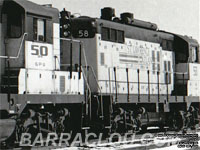 SLR 58 - GP9 - Ex-SLR 1758, Exx-CV/GT 4448, Nee GT 1774 - Never outshopped as CP 1706 (cancelled order) - via NHCR and RPRX