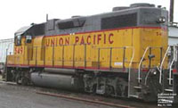 UP 549 - GP38-2 (nee UP 2049)
