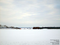 Via Rail 6414 (F40PH-2) - Loto-Québec - La poule aux oeufs d'or (Golden hen)