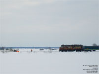 Via Rail 6414 (F40PH-2) - Loto-Québec - La poule aux oeufs d'or (Golden hen)