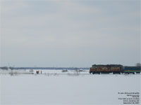 Via Rail 6414 (F40PH-2) - Loto-Québec - La poule aux oeufs d'or (Golden hen)