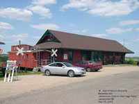 Jamestown, North Dakota (Station in Jamestown heritage park)