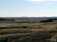 Old Milwaukee Road trestle in the Benge area