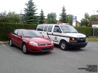 963 (ex-103) and 961 - Drummondville, Quebec - État-Major 2008 Chevrolet Impala and Unité de prevention Chevrolet Express Prevention Unit
