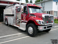 St-Sébastien 238 / 203 - 2010 International 7500 / Maxi Métal pumper/tanker